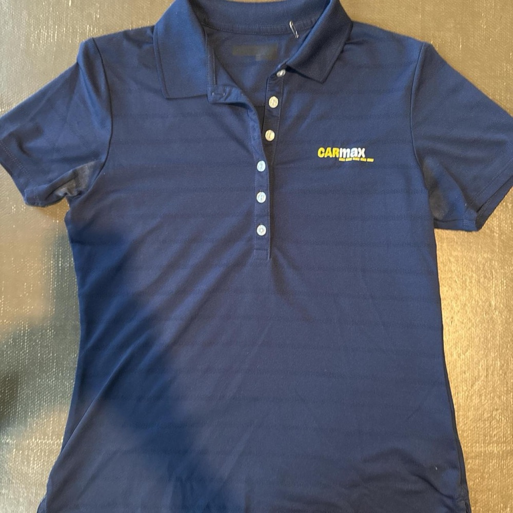 Women's Navy Polo Shirt